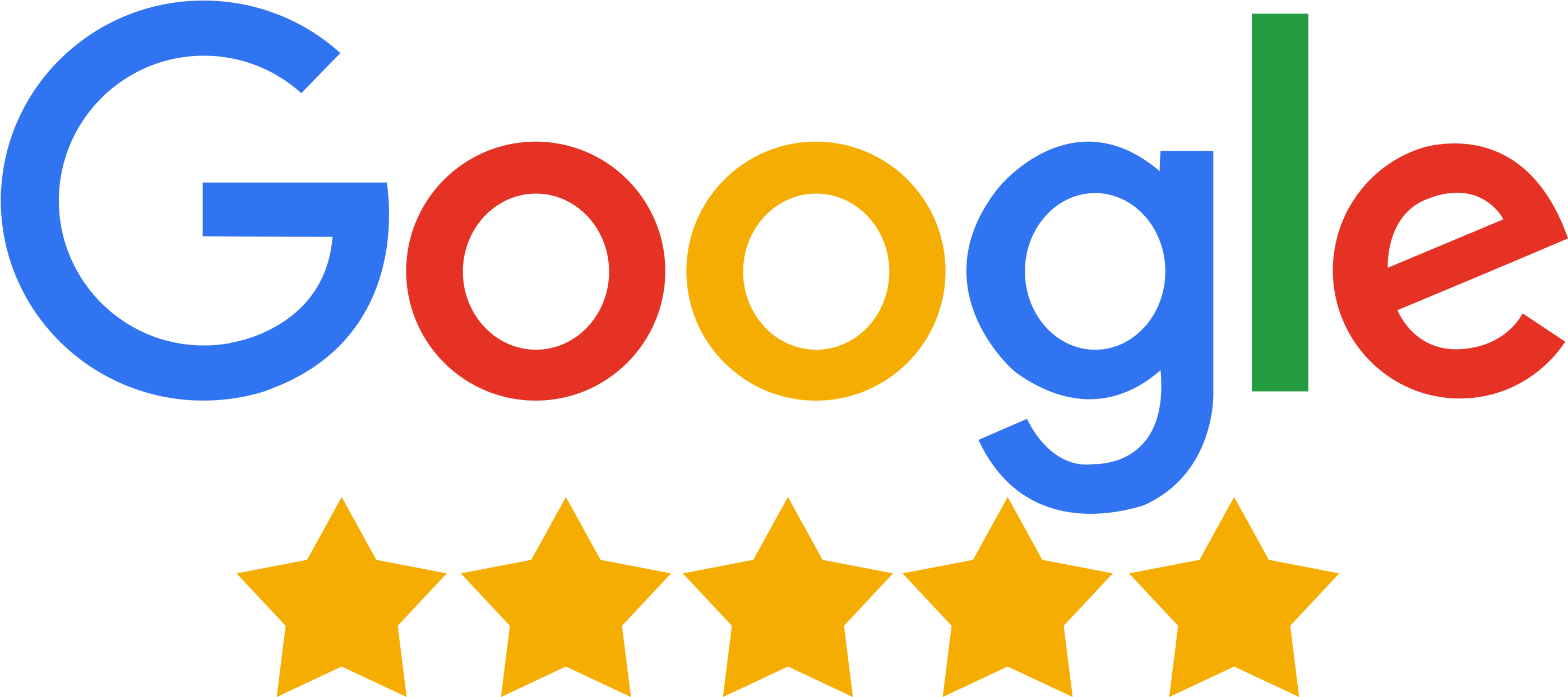 Google 5 star review logo