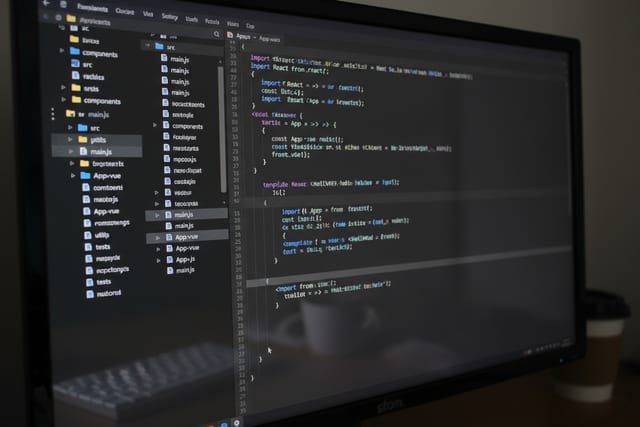 developer at work