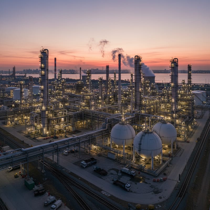 chemical plant
