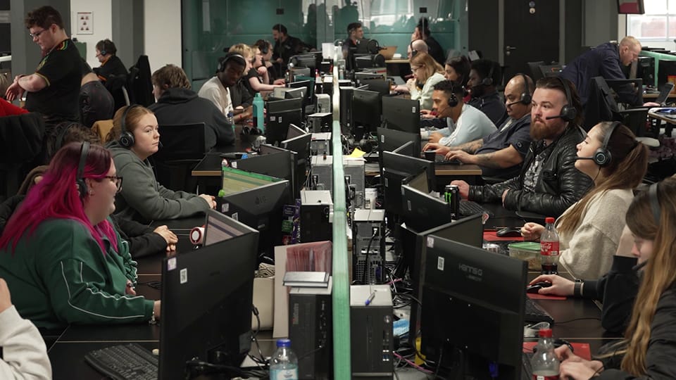 Call centre floor call centre
