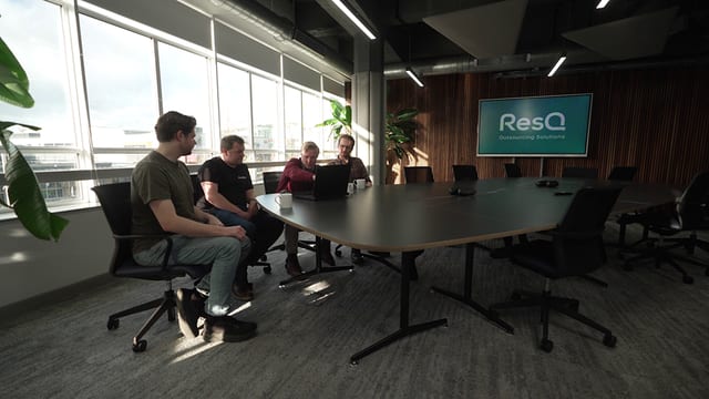 developer at work